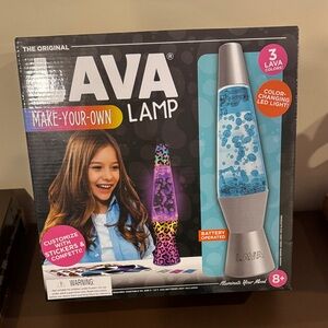 LAVA Make-Your-Own Lamp - Blue and Purple